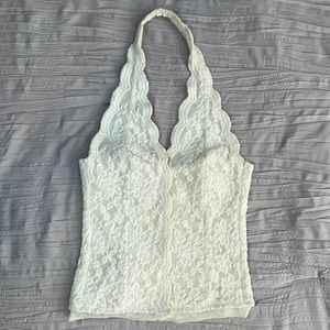 Urban Outfitters Corset Style Lace Halter